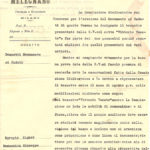 Documento per commissione da parte del Comune di Melegnano per realizzazione Monumento ai Caduti, 28 luglio 1926, Archivio - Fondazione Giuseppe Mozzanica.