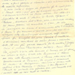 Appunti autobiografici, documento d’archivio - Fondazione Giuseppe Mozzanica.