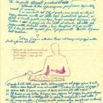 Epistola da parte di Garibaldo Alessandrini per esecuzione del mezzobusto dell’opera il naufrago in marmo, 18 settembre 1951, documento d’archivio - Fondazione Giuseppe Mozzanica.